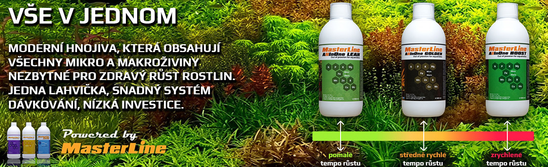 Akvarijní hnojiva a produtky MasterLine jedině na SURPANu